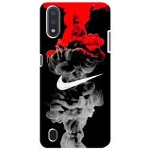 Силіконовый Чохол на Sansung Galaxy M01 Core (A013F) з картинкою НАЙК (Nike дим)