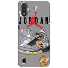 Силиконовый Чехол Nike Air Jordan на Самсунг М01 Кор (Air Jordan)
