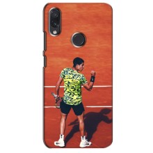 Чехлы с принтом Спортивная тематика для Sansung Galaxy M01s – Алькарас Теннисист