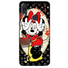 Чехол Disney Mouse Sansung Galaxy M01s (PREMIUMPrint) (Минни peace)