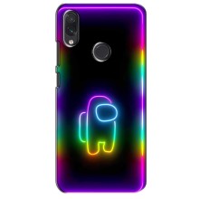 Чехол Амонг Ас для Sansung Galaxy M01s (AlphaPrint) (Яркий скин)