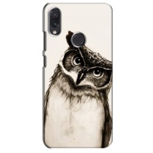 Чехол с птицами на Sansung Galaxy M01s (VPrint) (Сова)