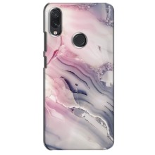 Мраморный чехол на Sansung Galaxy M01s (VPrint) (Пурпурный Мрамор)