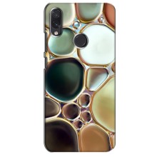 Мраморный чехол на Sansung Galaxy M01s (VPrint) (Радужный Мрамор)