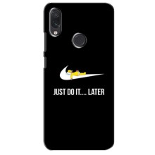 Силиконовый Чехол на Sansung Galaxy M01s с картинкой Nike – Later