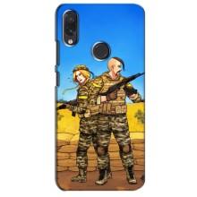 Чохли з принтом (Воїни ЗСУ) для  Sansung Galaxy M10s (Солдати ЗСУ)