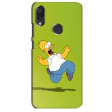 Чехол с Симпсонами для Sansung Galaxy M10s (VPrint) (Гомер Симпсон)