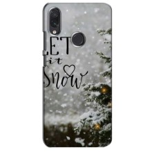 Новорічні, Святкові Чохли для Sansung Galaxy M10s - 2024 год – Let it snow