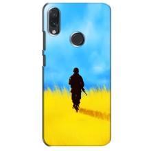Патріотичні Чохли для  Самсунг Галаксі М10с (Солдат у полі)