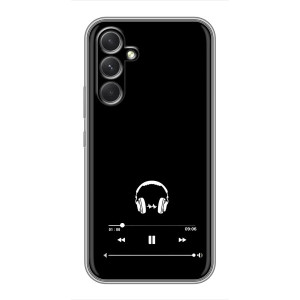 Чехол с картинками на черном фоне для Sony Xperia 1 VI – Плеер
