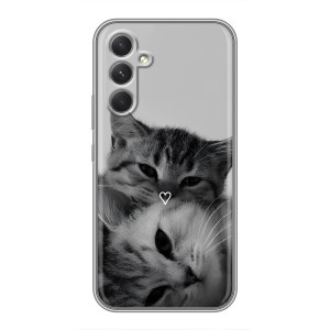 Чехол с рисунком кот на Sony Xperia 1 VI