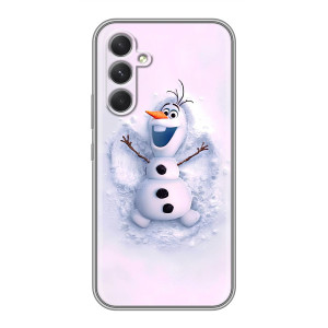 Чехол с зимним принтом для : Sony Иксперея 1 VI (Снеговик Олов)