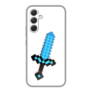 Чехлы для Sony Xperia 1 VI (Персонажи Майн Крафт) – Меч