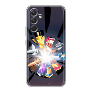 Силиконовый Чехол (атрибутика Клеш Роял) для Sony Xperia 1 VI (Кланы)