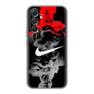 Силиконовый Чехол на Sony Xperia 1 VI с картинкой Nike – Nike дым