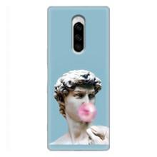 Бампер з принтом Меми для Sony Xperia 1 – Статуя Давида