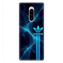 Чехлы Адидас для Sony Xperia 1 (AlphaPrint) (Синий Адидас)