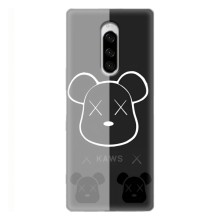 Чехлы для Sony Xperia 1 - Bearbrick Louis Vuitton (PREMIUMPrint) (БеарБрик глаза)