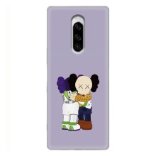 Чехлы для Sony Xperia 1 - Bearbrick Louis Vuitton (PREMIUMPrint) (Дружба Беарбрик)