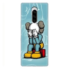 Чехлы для Sony Xperia 1 - Bearbrick Louis Vuitton (PREMIUMPrint) (Плач Bearbrick)