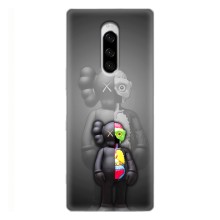 Чехлы для Sony Xperia 1 - Bearbrick Louis Vuitton (PREMIUMPrint) (Тело Bearbrick)