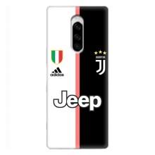Чехлы для Sony Xperia 1 (VPrint) - Футбольные клубы (Juventus)