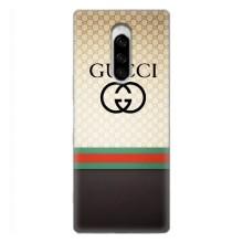 Чехлы ГУЧЧИ для Сони Хпериа 1 (AlphaPrint) (GUCCI стиль)