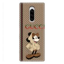 Чехлы ГУЧЧИ для Сони Хпериа 1 (AlphaPrint) (Mickey GUCCI)
