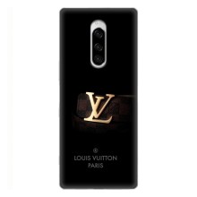 Чехлы Луи Витон для Sony Xperia 1 (AlphaPrint - LOUIS VUITTON) (ремешок LV)