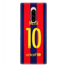 Чехлы Месси для Sony Xperia 1 (AlphaPrint) (Messi Barca 10)