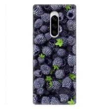 Чехлы с Фруктами для Sony Xperia 1 (VPrint) (Ежевика)