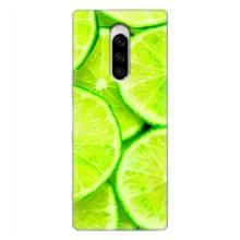 Чехлы с Фруктами для Sony Xperia 1 (VPrint) (Лайм)