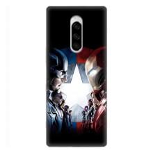 Чохли з героями Марвел Sony Xperia 1 (VPrint)