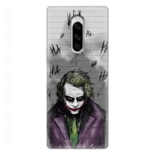 Чохли з картинкою Джокера на Sony Xperia 1 (Joker клоун)
