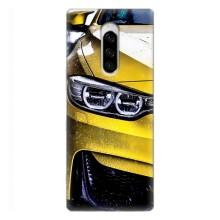 Чехлы с Машинами на Сони Хпериа 1 (VPrint) – Желтая машина