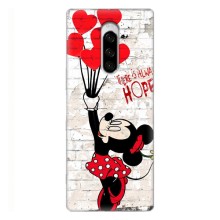 Чехол Disney Mouse Sony Xperia 1 (PREMIUMPrint) (Heart Minni)