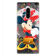 Чехол Disney Mouse Sony Xperia 1 (PREMIUMPrint) (Minni с бантиком)