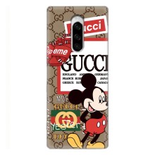 Чехол Disney Mouse Sony Xperia 1 (PREMIUMPrint) (Стильный Микки)