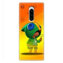 Чехол Бравл Старс для Sony Xperia 1 – LEON в кофте