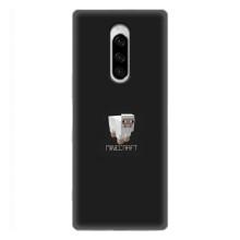 Чехол Майнкрафт на Sony Xperia 1 (AlphaPrint) Minecraft (Овечка Майнкрафт)