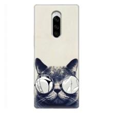 Чехол на тематику: Коты для Sony Xperia 1 – Модный кот