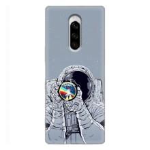 Чехол NASA для Sony Xperia 1 (AlphaPrint) (Космонавт фото)