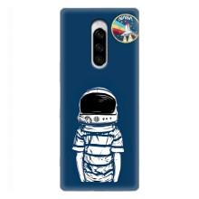 Чехол NASA для Sony Xperia 1 (AlphaPrint) (Мальчик в шлеме)