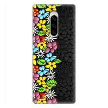 Чехол с Цветами для Sony Xperia 1 – Яркие цветы