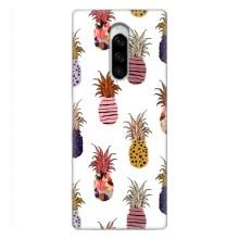 Чехол с изображением  вкусной еды для Sony Xperia 1 – Ананасы