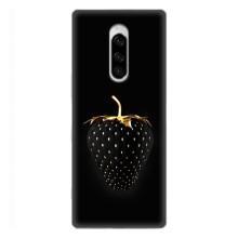 Чехол с изображением  вкусной еды для Sony Xperia 1 – Чёрная клубника