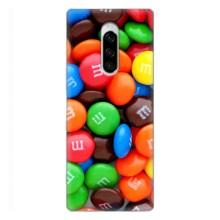 Чехол с изображением  вкусной еды для Sony Xperia 1 – Разноцветные M&M'S
