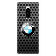 Чехол для Сони Хпериа 1 - с принтом БМВ (AlphaPrint) (Знак БМВ)