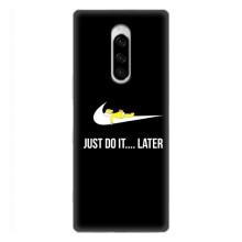 Чехол с Симпсонами для Sony Xperia 1 (VPrint) (Гомер Later)