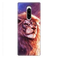 Чехол со Львом для Sony Xperia 1 (VPrint) (Красочный Лев)